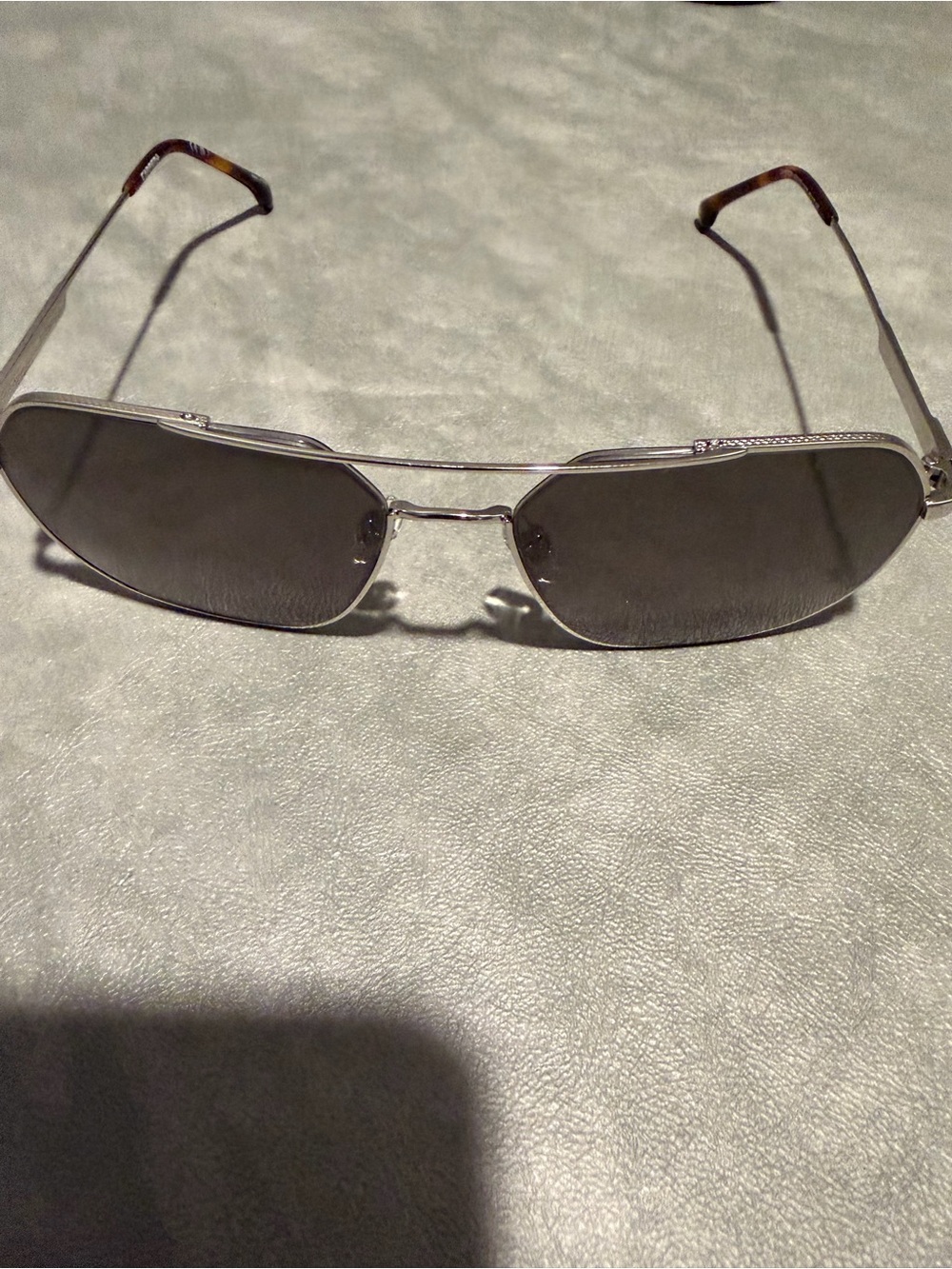 NWOT Carrera Unisex Hexagon 1035/GS Sunglasses in Titanium 58 17 145 - Picture 5 of 13
